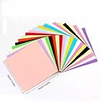 Eclet Neon Origami Paper 15 cm X 15 cm Pack of 100 Sheets (10 sheet x 10 color) Fluorescent Color Both Side Coloured For Origami, Scrapbooking, Project Work.86