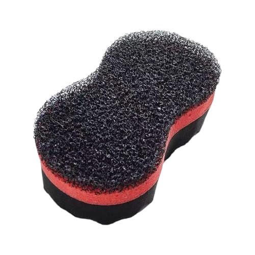 Éponge en nid d'abeille pour voiture, nettoyage et détails de voiture, outil de polissage pour voiture, cirage et polissage | Fourniture automobile, 21 x 11,4 x 8,9 cm
