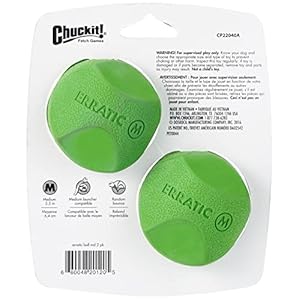 Chuckit-Erratic-Ball-Dog-Toy-Medium-25-Inch-Pack-of-2-Indoor-and-Outdoor-Dog-Toy - Cucciolini Doodles   Chuckit-Erratic-Ball-Dog-Toy-Medium-25-Inch-Pack-of-2-Indoor-and-Outdoor-Dog-Toy