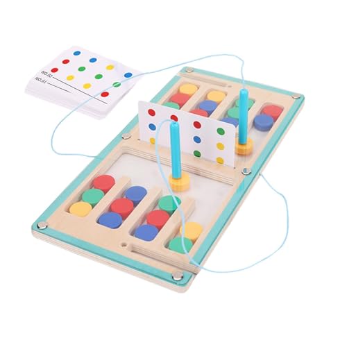 Gzadii Puzzle de tri pour - Jeu interactif Parent-Enfant avec Stylo magnétique, Puzzle en Bois avec Fonction correspondante - pour d'âge préscolaire à...