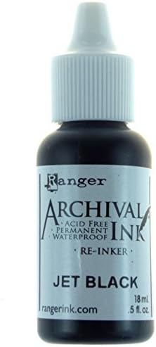 Ranger ARR5-30799 Reinker Archival, Jet Black (3-(Pack))