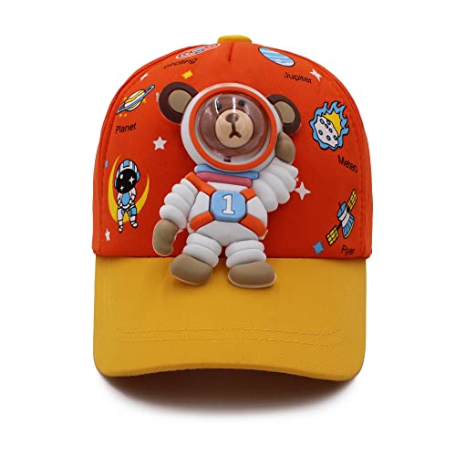 Image of VRITRAZ Kids Unisex Baseball Cap for Boys & Girls | Adjustable Strap | Comfortable Casual Cap (Age 4-12 Years)