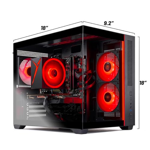 Image of Skytech Gaming Chronos Mini Gaming PC, AMD Ryzen 5 5500 3.6GHz, NVIDIA RTX 5060 Ti 8GB VRAM, 1TB NVMe SSD, 16GB DDR4 RAM 3200, 650W Gold PSU, Wi-Fi 5, Windows 11, Desktop