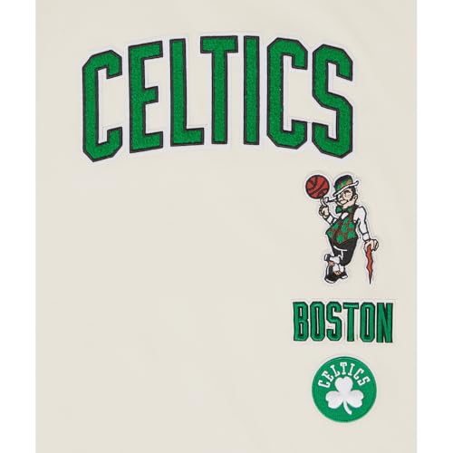 Camiseta NBA Retro Classics de manga corta para chicos amantes del baloncesto urbano color verde L 4