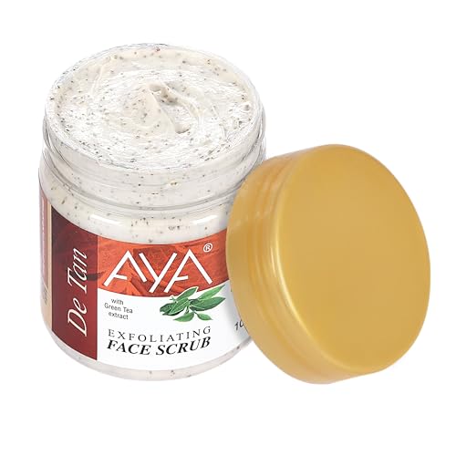 Image of AYA Coffee and De-Tan Scrub For Face & Body (100 Ml+100 Ml) |Revitalizing Tan Removal | Cleanser,Dead Skin | Blackhead Remover For Deep Exfoliation Scrub