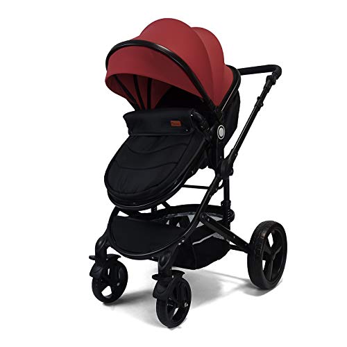 Pixini Kinderwagen Kalani 3in1 Burgunderrot
