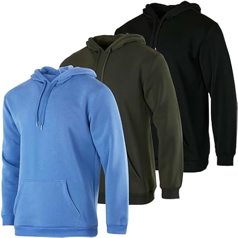 Real Essentials Men's Fleece Hoodie Cover