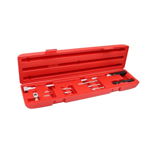 Image of 90 Degree Bevel Carburetor Maintenance Pilot Screw Adjustment Tool Kit Compatible with Motorcycle Snowmobile ATV UTV