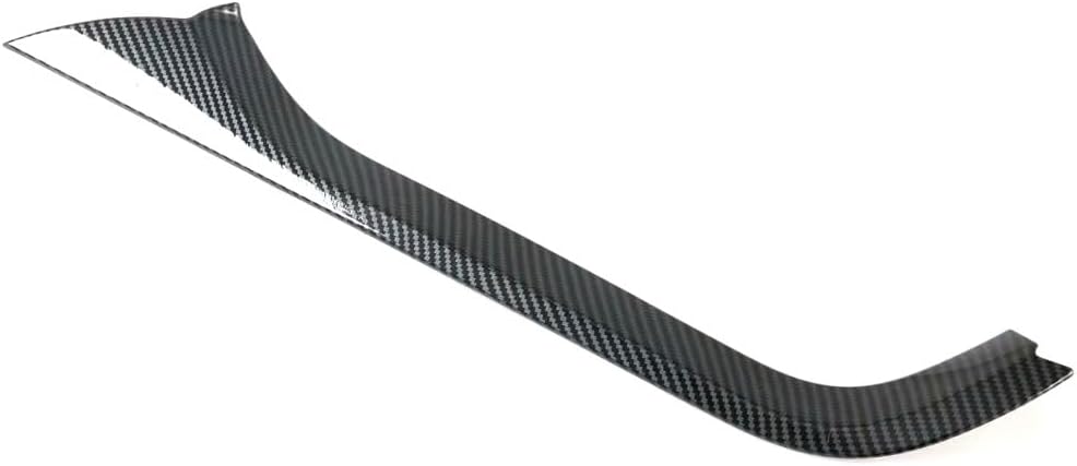 for Subaru Outback, Legacy 2020 2021 2022 2023 Carbon Fiber Black Inteiror Dashboard Console Strip Molding Decor Trim ABS Car Accessories 1pcs (Only for LHD)