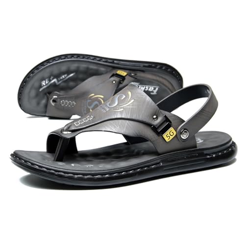 Men's Summer Flat Sandals - Fashionable Outdoor Casual Slides Lightweight & Breathable
