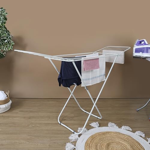 Étendoir à linge accordéon 9M pliable pour un séchage rapide - 8