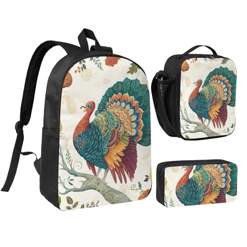 Mochila escolar sin peso excesivo EdWal set de 3 piezas con lonchera contra manchas
