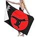 Produktbild Poikl Karate Gürtel Sonnenuntergang Silhouette Unisex Strandtücher Badetücher Teen Erwachsene 31x51 Zoll