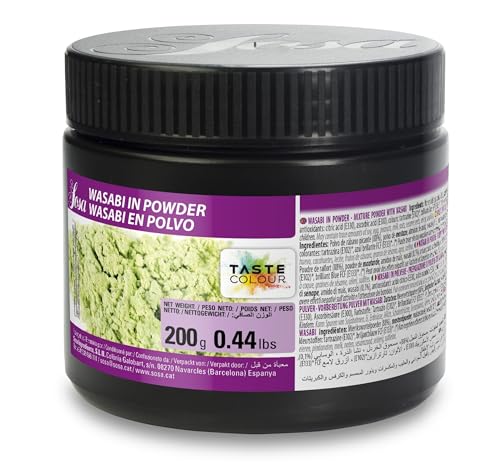 SOSA Wasabi en polvo - Especia natural - Bote 200grs