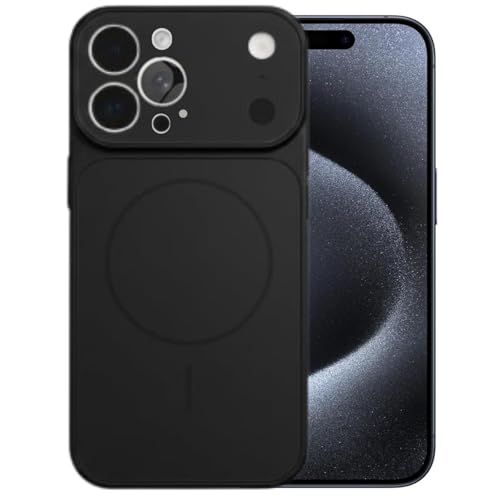 Image of Converter Case for iPhone 11 Pro Max | Premium Protective Mag-Safe Cover | iPhone 17 Pro / iPhone17 Pro Max Series Style Design | in-Built Camera Guard | Wireless Charging Compatible (Black)