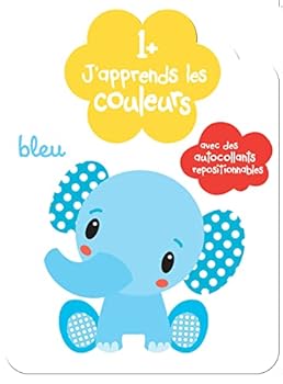 Paperback 1+ j'apprends les couleurs [French] Book
