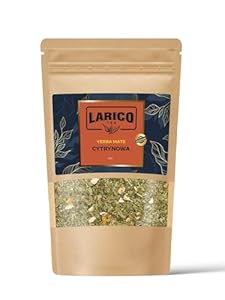 LARICO Yerba Mate Zitrone 50g / Fruchtiges Mate Tee/unter Zusatz von Zitronenschale/Ideal für Anfänger/Matetee aus Mateblättern Lose