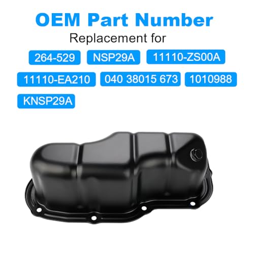 Image of Engine Oil Pan with Gasket Compatible with Nissan Frontier 264-529