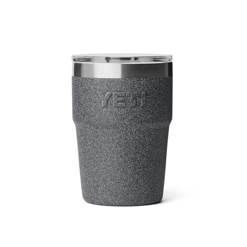 Image of YETI Rambler 16 oz Stackable Tumbler, Vacuum Insulated, Stainless Steel with MagSlider Lid | Stackable