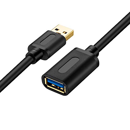 Tan Qy Usb 3.0 Extension Cable 25Ft, Usb 3.0 High Speed Extender Cord Type A Male To A Female For Playstation, Xbox, Usb Flash Drive, Hard Drive, Card Reader,Scanner,Printer,Keyboard (25Ft) #TOP1