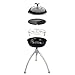 Cadac Grillo Chef 2 BBQ/Dome - Barbacoa (50 mbar), color negro