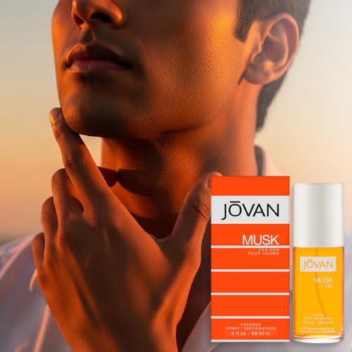 Jovan Musk Cologne Spray for Men, 88ml