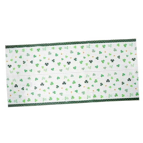 Nappe St. Patrick MAGICLULU lot de 5 en PE décor de table trèfle - 6