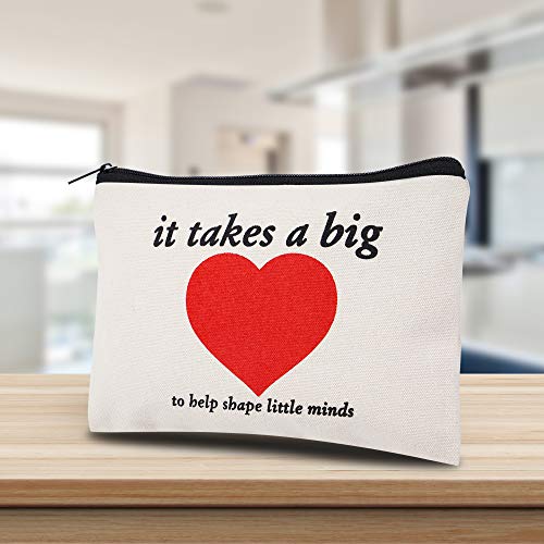 Kolewo4ever 8pcs Teacher Thank You Gift Makeup Bag Cosmetic Bag,Graduation Gifts for Teachers,Teacher Appreciation Gifts4