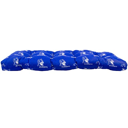 Image of College Covers Everything Comfy Duke Blue Devils Indoor Outdoor Settee Loveseat Bench Cushions
