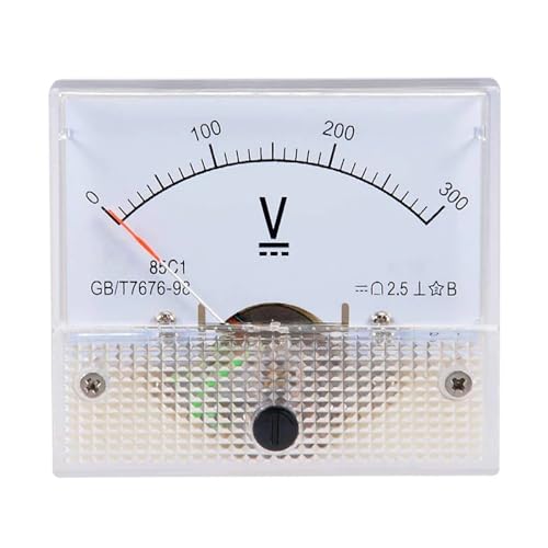 Voltmètre CC à pointeur 85C1 pour éviter les pannes de batterie par surtension