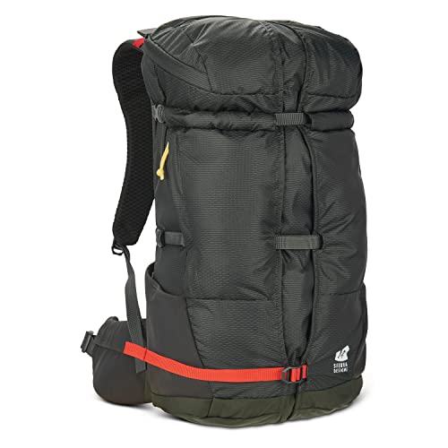 Sierra Designs Flex Hike 20L-30L Peat/Fiery Red miniatura 1