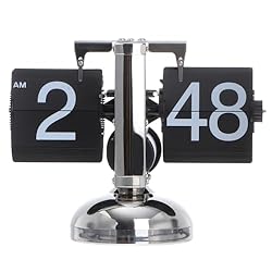 HEALLILY Retro Flip Down Clock
