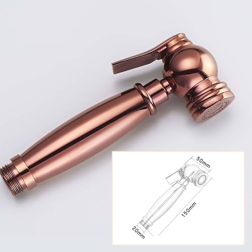 Válvula de ángulo de control único y ducha bidet para WC con caudal regulable 7