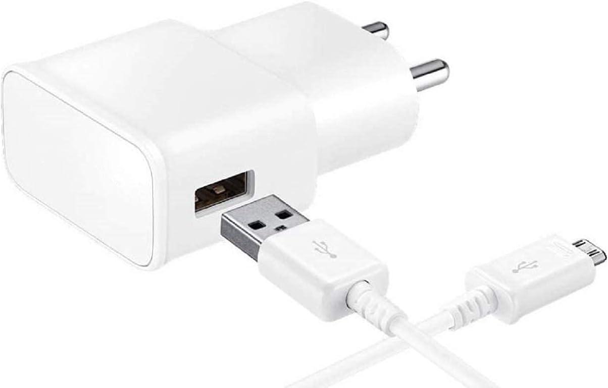 Nirsha Fast Charger 2.4Amp for Samsung Galaxy J1/J2/J3/J4/J5/J6/J7/A3/A4/A5/A6+/A7/A8/A9/On 5/On 6/On 7/ On 8 Prime Pro Plus, J5 Prime, J7, J7 Prime, J7 Nxt, J7 Pro, J7 Max, J2 (2015) NIR007
