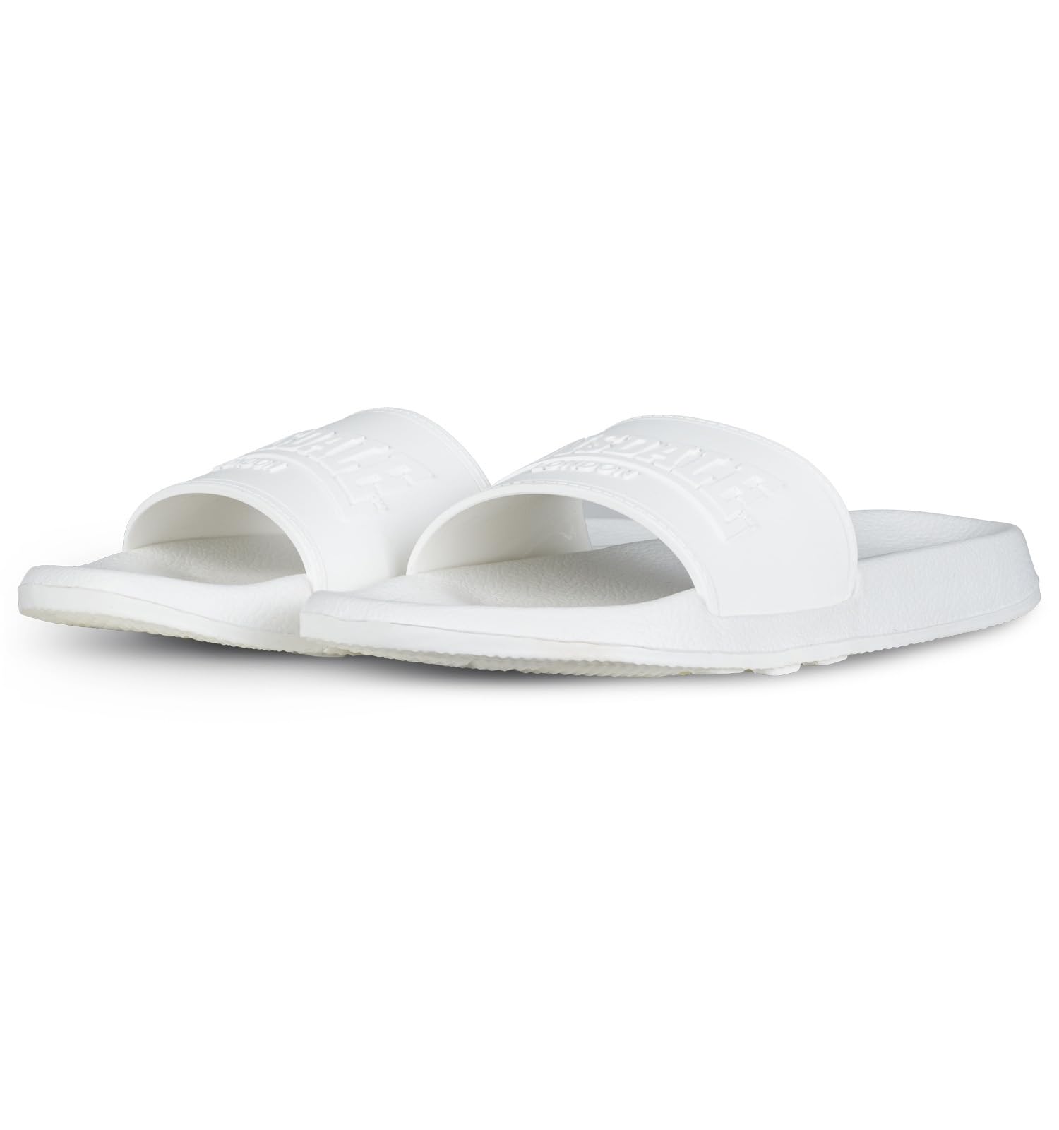 Lonsdale Mens Sorrento Slide Sandal, White Uni, 12 UK