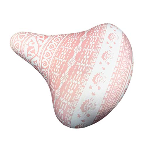 COVER-U-Colorful-Bicycle-Seat-Cover-Water-Repellent-Exercise-Bike-Seat-Cushion-Cover-Made-of-Polyester-Fiber-Not-Absorb-Heat-Dust-Free-Saddle-Cover-for-Outdoor-Biking