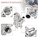 YINAVAGAD 68003582AB 68003582AA Upgrade Aluminium Engine Coolant Thermostat Housing Assembly for Chrysler 200 Sebring, for Dodge Avenger Caliber Journey, for Jeep Compass Patriot, 1.8L 2.0L 2.4L L4