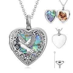 Abalone Pigeon Urn Locket