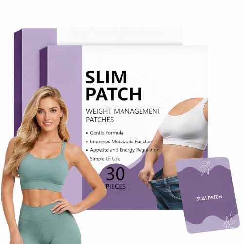 Caeltae Akemi Slim Patch Natural Body Management Patches for Women and Men Suitable for All Skin Types 30 Count (2-Pack)