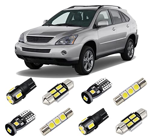 Kit de luces LED interiores blancas para Lexus RX330 RX350 RX400h miniatura 1