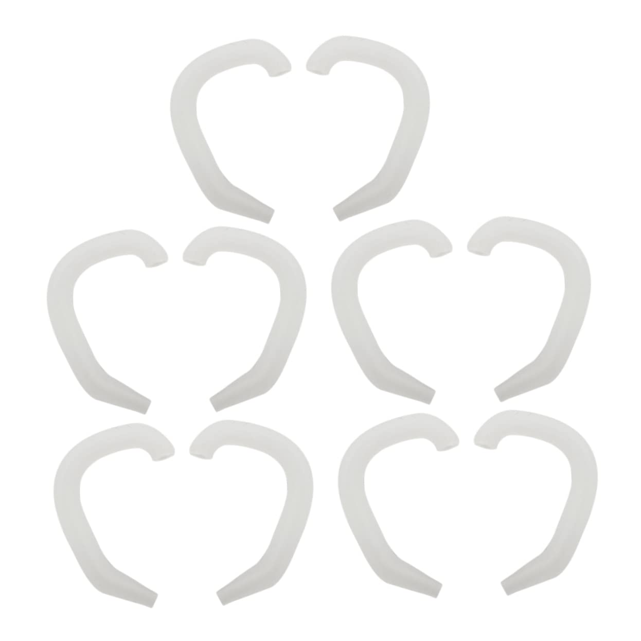Kisangel 5 Pares Corrector de Orejas para Bebé - Silicona Hipoalergénica Invisible, Ajustable para Orejas Protrusas Recién Nacido