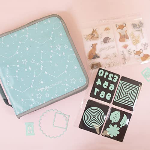 Craftelier - Stamp & Die Organizer, Turquoise - Image 3