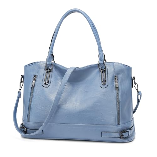 VINBAGGE Sac à main bandouliere en Cuir PU pour Femme Messenger H...