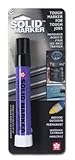 Sakura Solidified Paint Solid Marker, 14 to 392 Degrees F, Black (46581)
