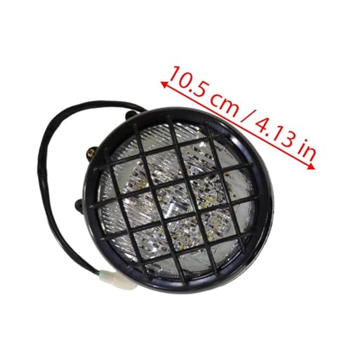 Phares de moto LED pour Warrior 350, optique avant de remplacement pour quad 1987-2006