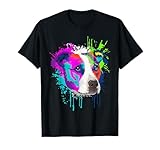 Il divertente completo pitbull con il divertente e colorato Splash Art Pitbull è il regalo perfetto per ogni amante dei cani il cui cuore batte per i cuccioli di pitbull e ama i cani carini e la razza del cane per uomini, donne o bambini.