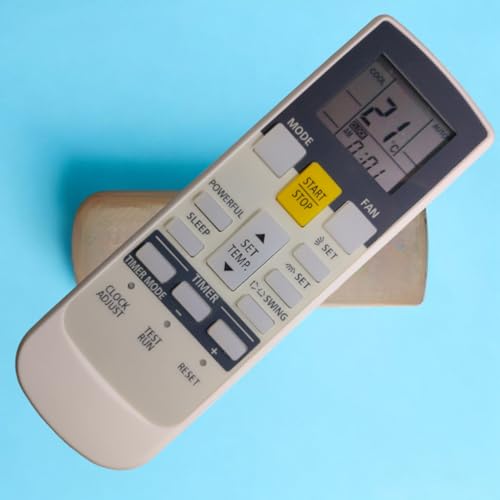 Image of Sanavya AC Remote Control - Compatible Replacement for Split & Window Air Conditioners - Replicates Genuine Remote Functions (O General Ac Remote 107A AR-RAJ1E)