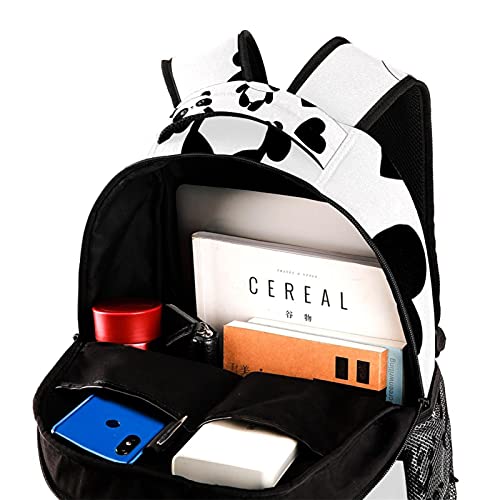 Sac à dos panda avec coeur léger pour soulager le dos