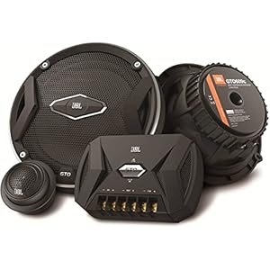 JBL GTO609C 270 Watts 6-1/2″ Premium Car Audio Component Stereo Speaker System with Patented Plus One Woofer-Cone Technology