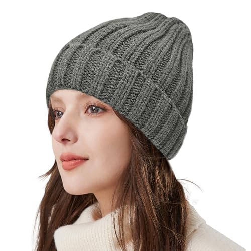 ZOORON 1&2 Winter Beanie for Women Soft Warm...